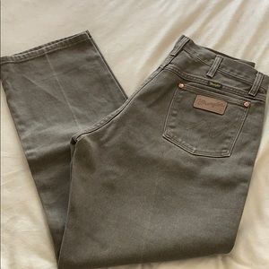 Vintage Wrangler Olive Jean